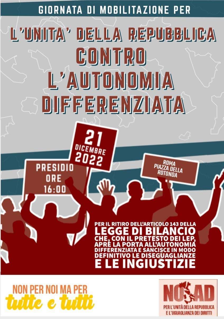 Iniziativa pubblicizzata dal Partito Comunista Italiano 