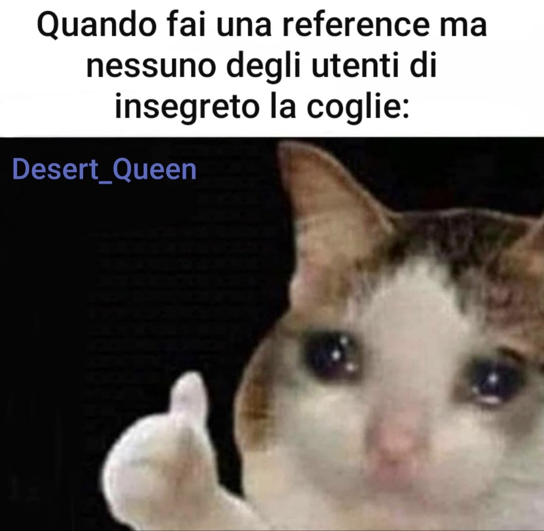 Una delle sensazioni più brutte :(