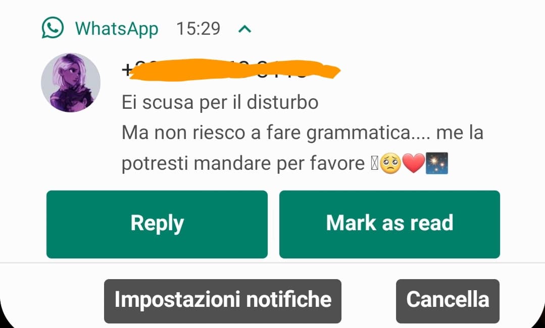 giulia non iniziare anche tu?