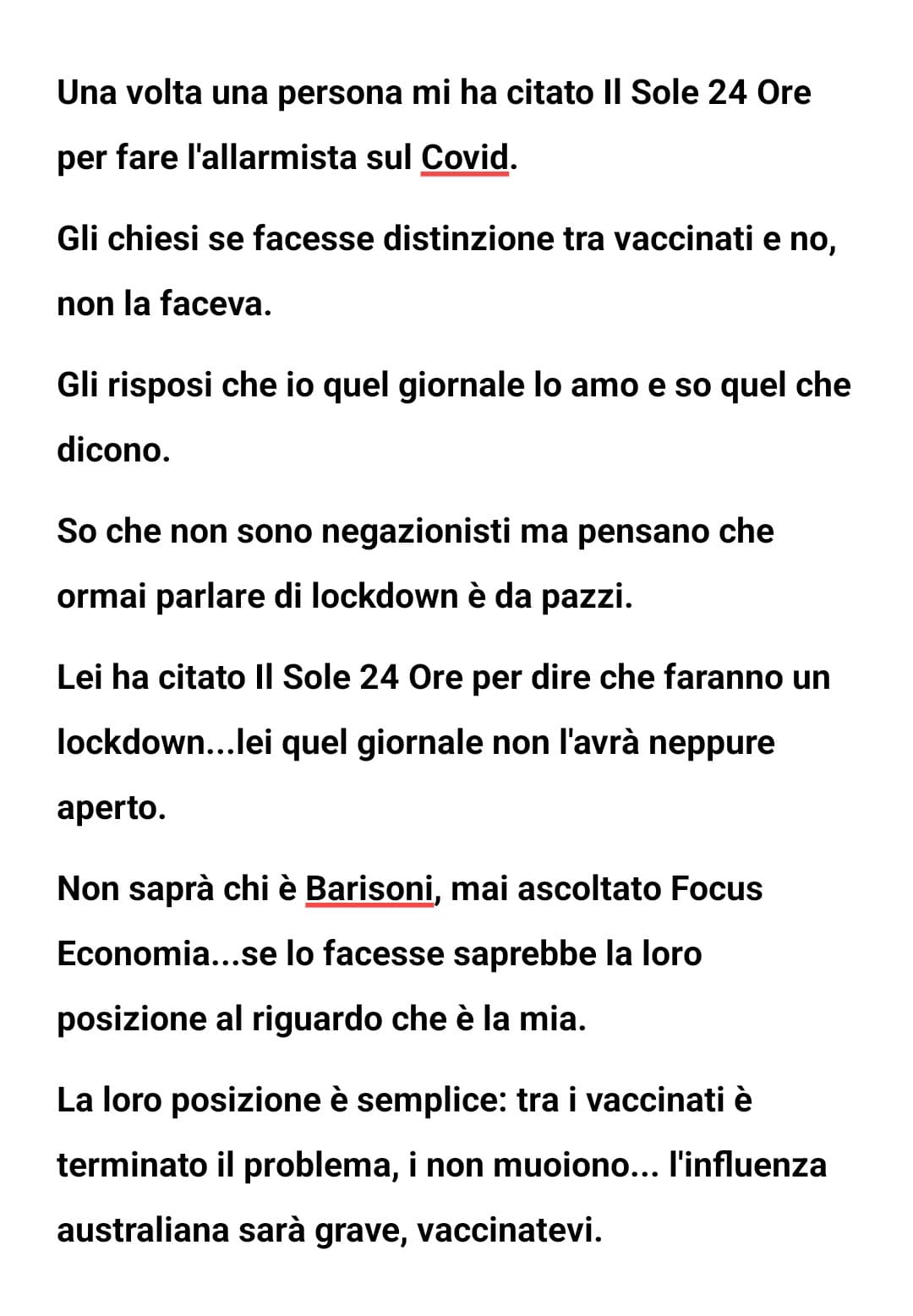 Gente che cita fonti senza appurarsi di ciò che dicano le fonti...wow. Ed io che su Twitter mi appuro di non seguire e condividere roba neppure da account strani anche se quel specifico tweet è ok.