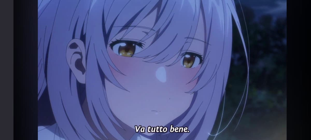 Va tutto bene. Non mi dispiace stare da sola