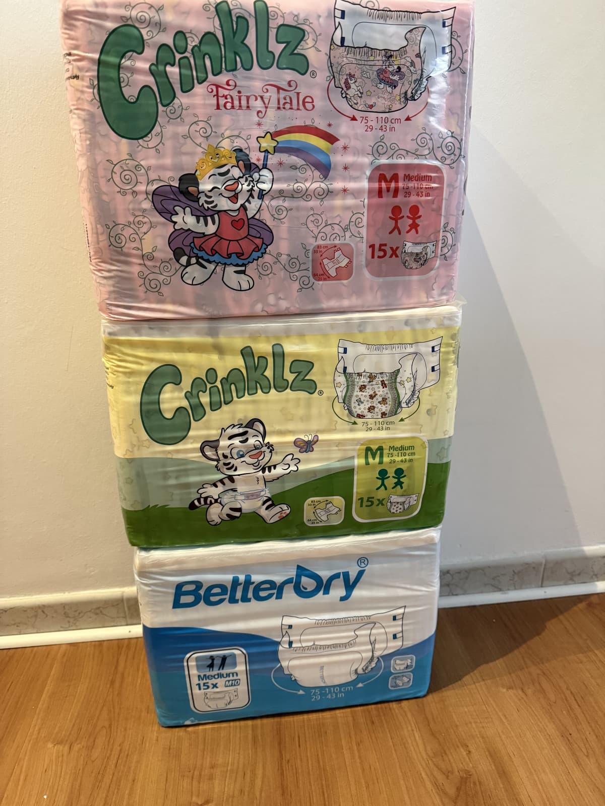 Mi sono arrivati i pannolini per il mese prossimo 😻😻