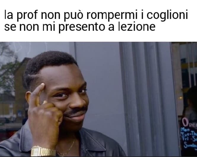 In realtà ci riesce lo stesso