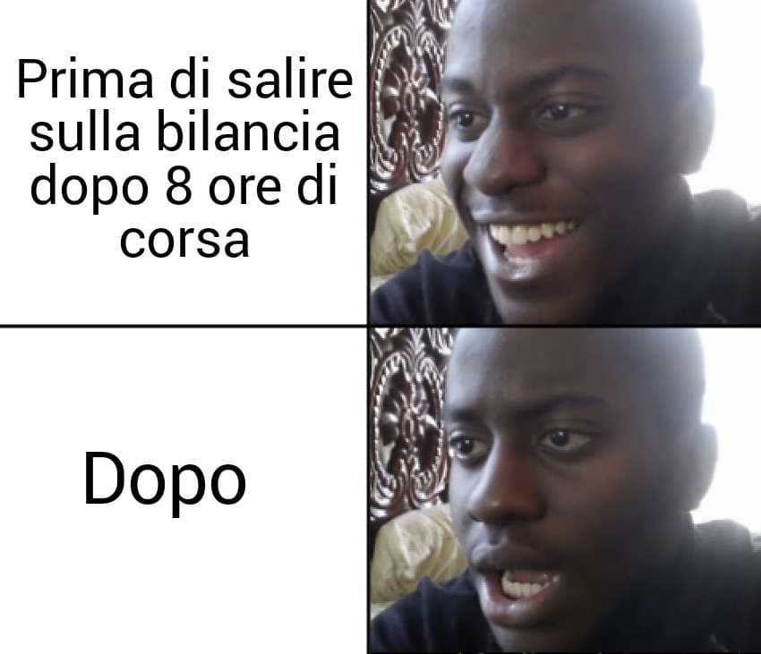 Uffa il peso non scende mai... 