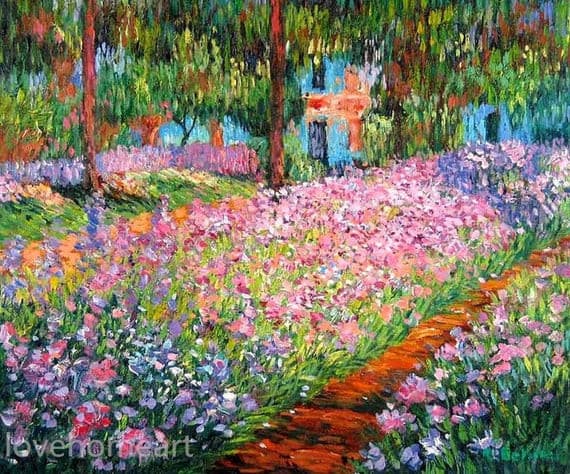 Iris nel giardino di Monet?