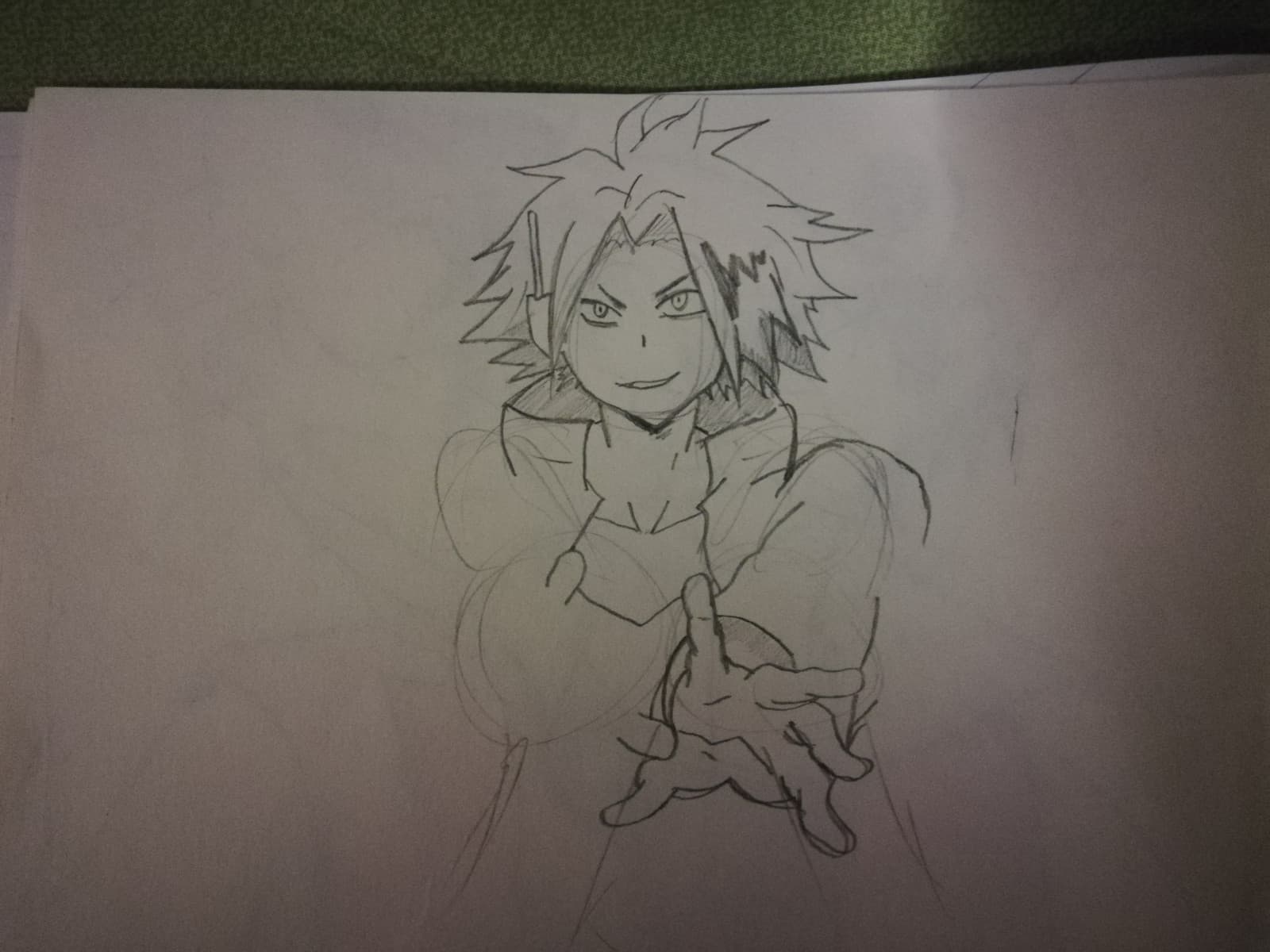 Devo tutt'ora finirlo, ma dovrebbe essere Denki Kaminari. Che ne dite?