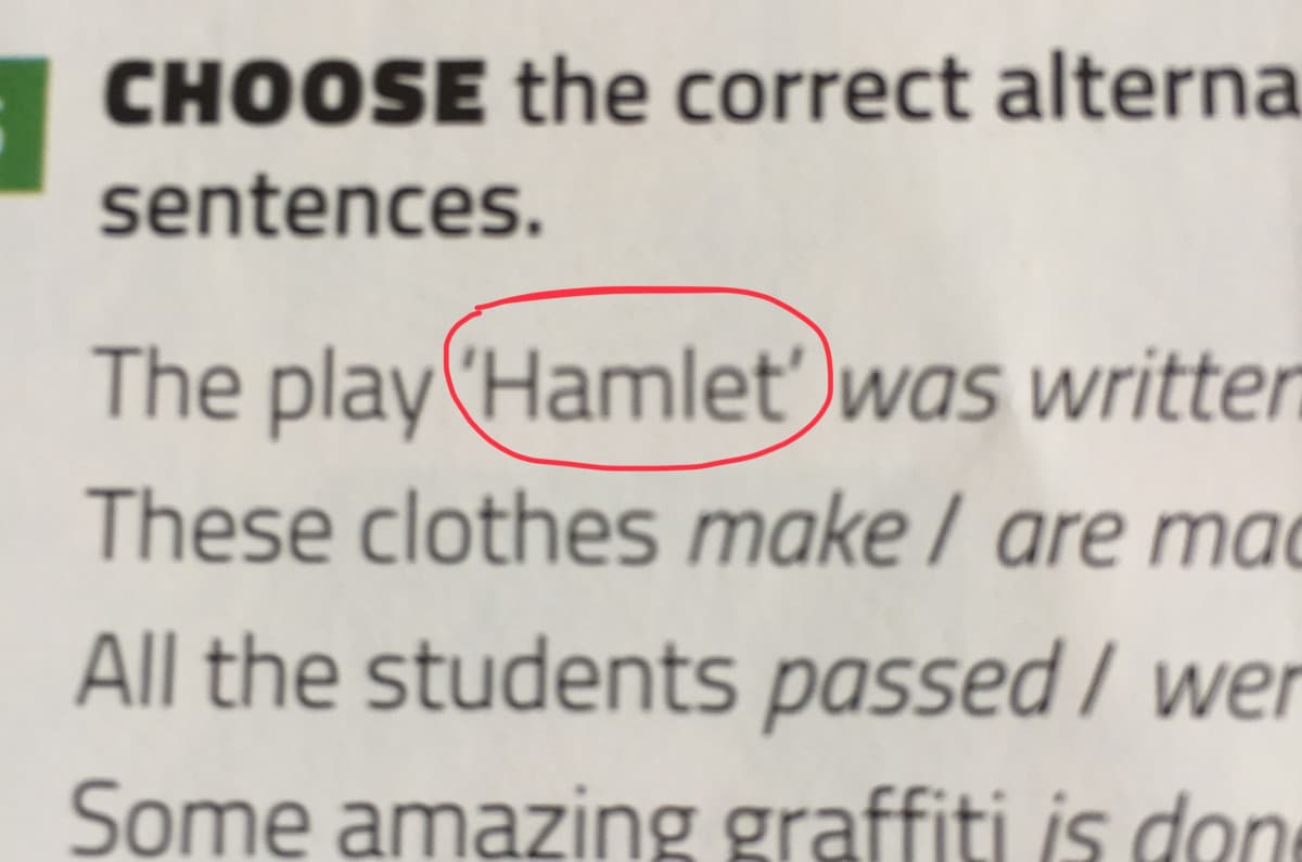 Il sommo @Hamlet è anche nei libri