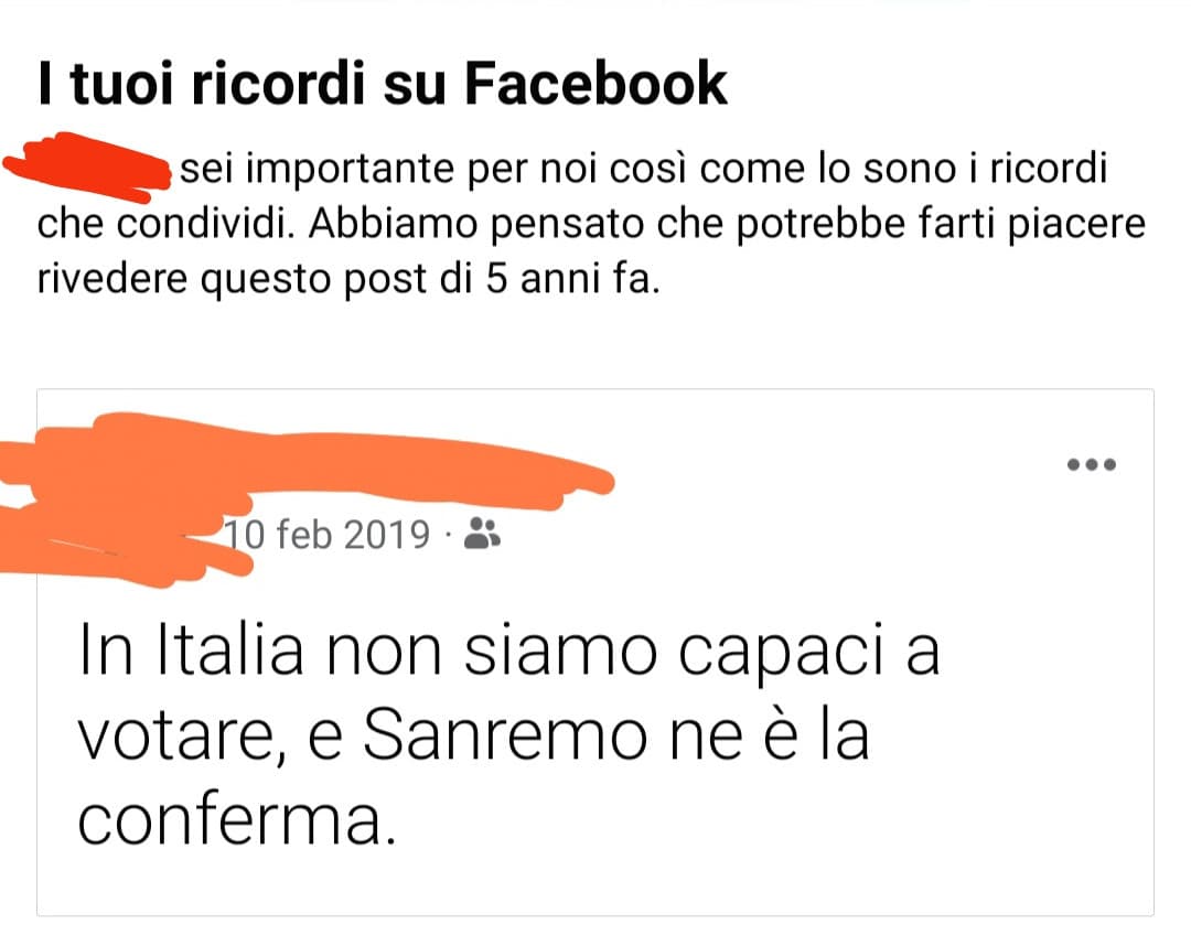 Sto male, stavo per fare lo stesso post ieri sera