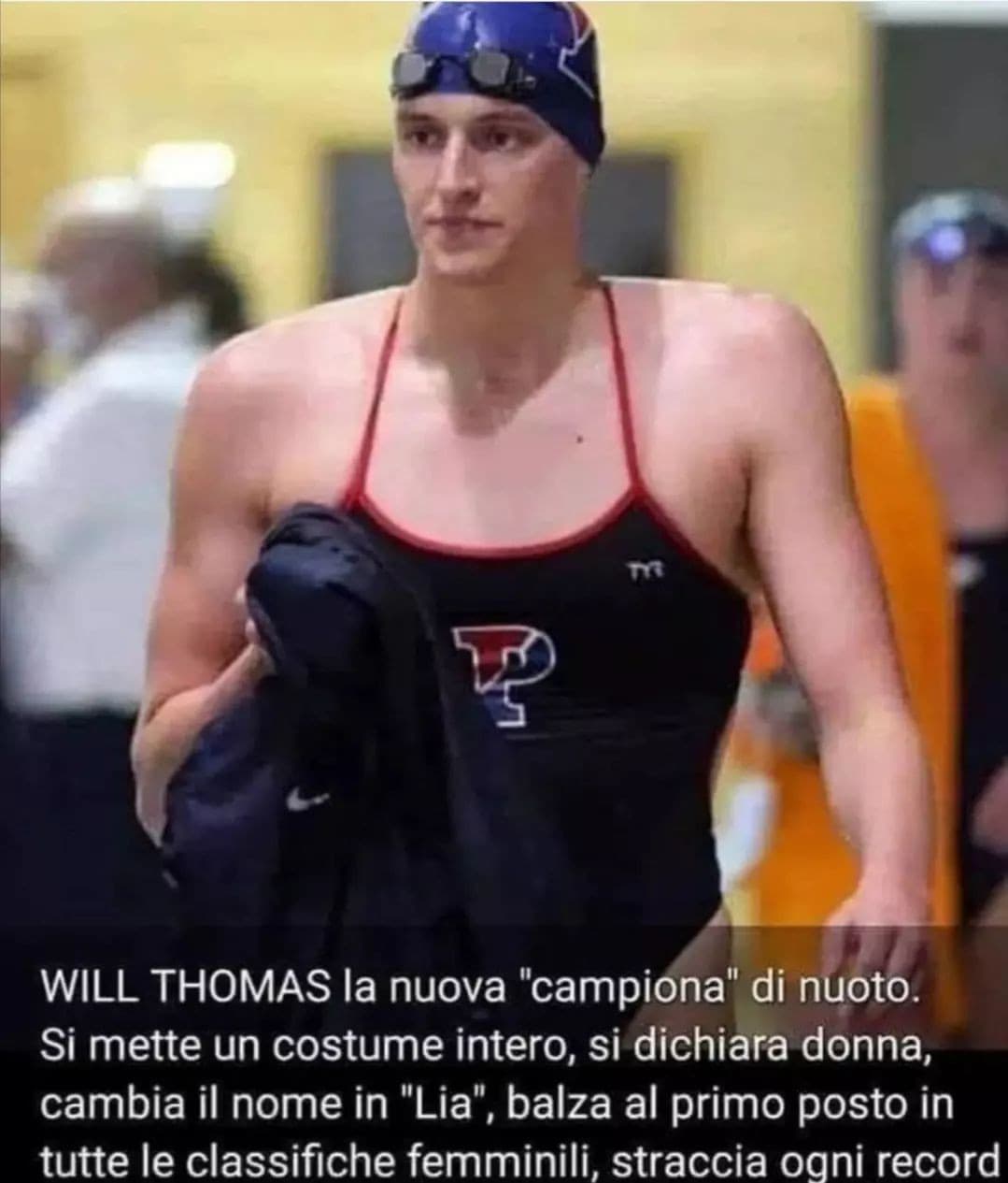io che porto il peso di essere il primo hater di un account che MA CHE STRANO ha limitato i commenti e che usa la parola "campiona" facendo di tutto pur di mancare di rispetto a una persona che con la sua opinione sulla sua transizione ci si pulisce il cul