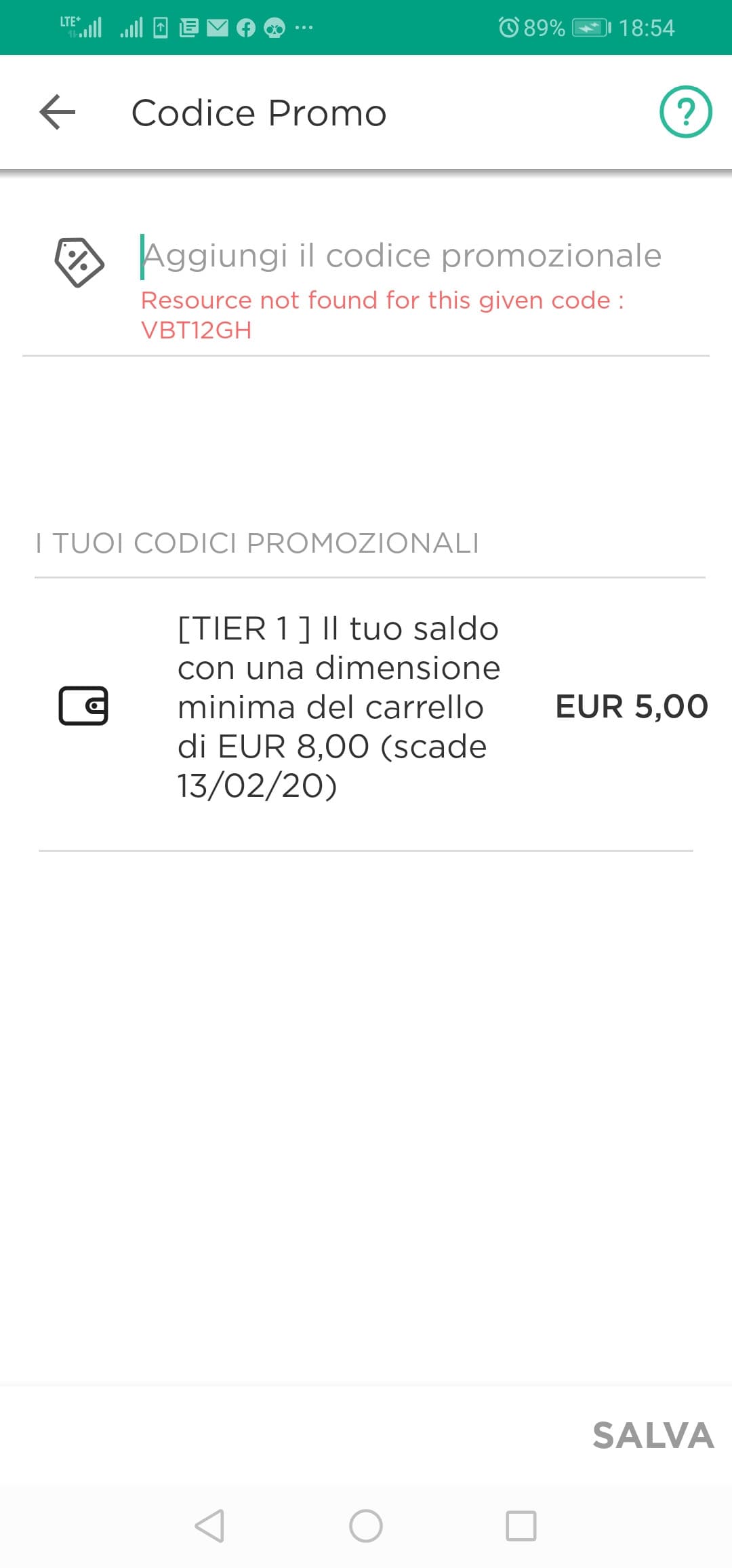 Ragà una domanda, per utilizzare il codice sconto glovo dovrei inserirlo da qualche parte o lo considera automaticamente se spendo 8 o più €? 