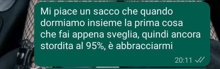 Non lo so è una scena così carina tutte le volte