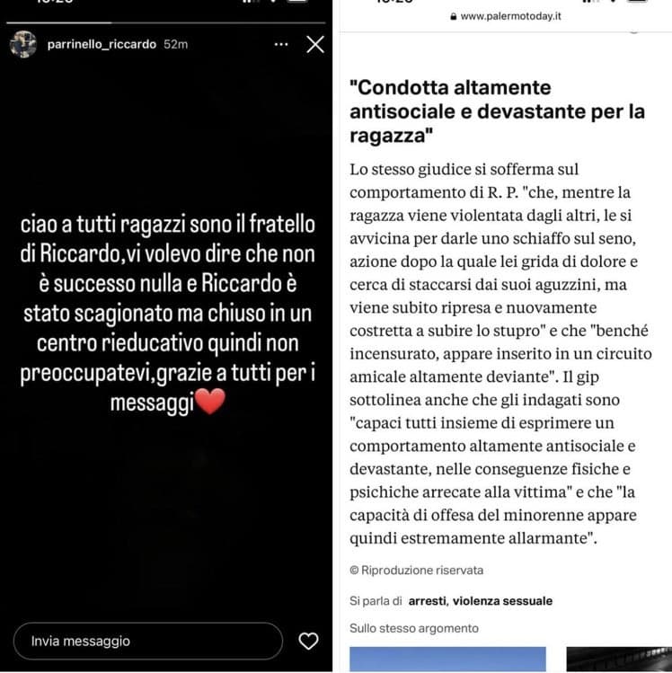 Guardate come la gogna mediatica sarà la cosa peggiore che gli possa capitare, e c'è pure chi ha il coraggio di dire "noo avete diffuso i loro nomi, poverini 🥺"