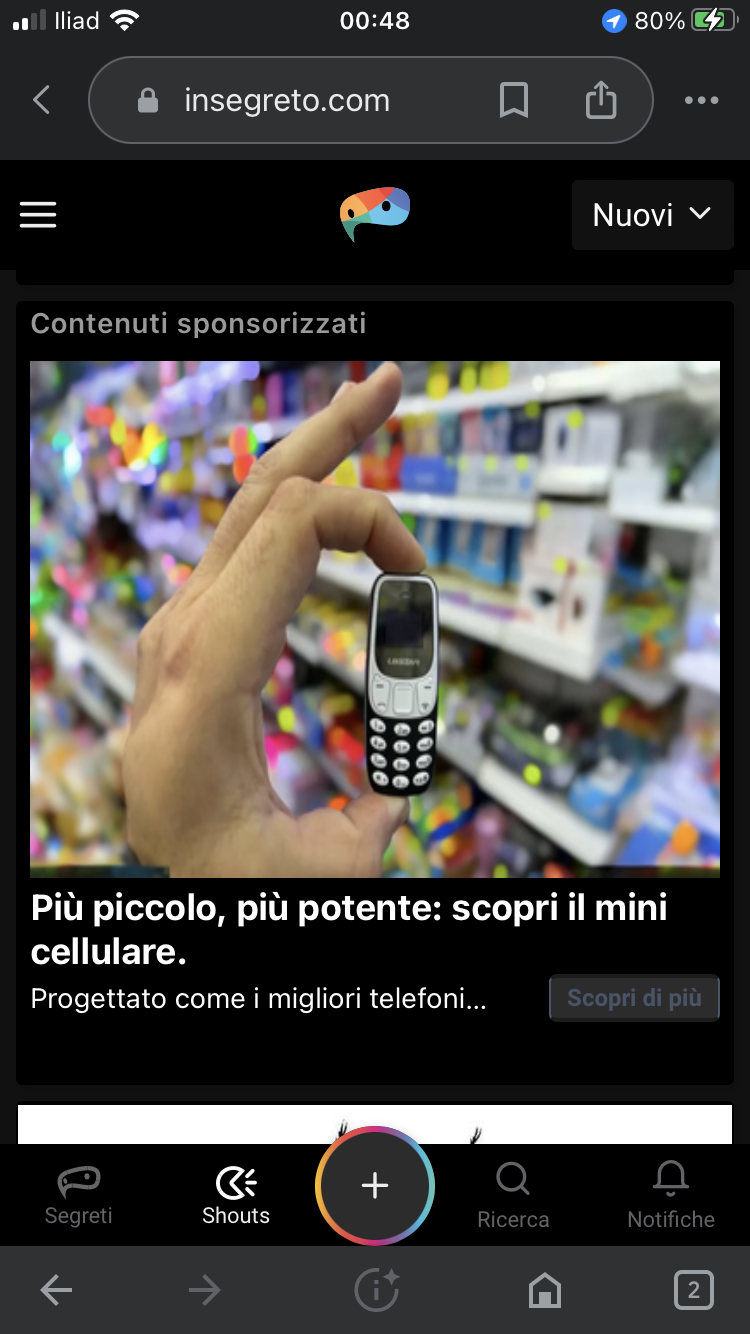 vabbe, piccolo... nella media direi