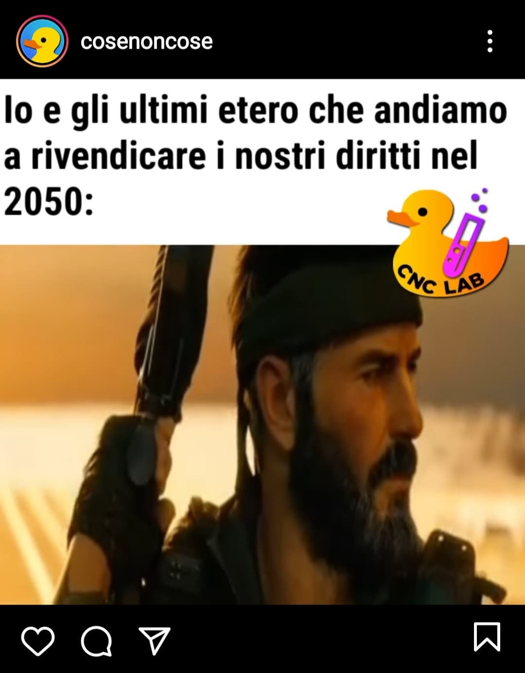 Non capirò mai queste page che si nascondo dietro all'ironia quando poi quasi tutti followers fanno per la maggior parte commenti omofobi, forzando ancora di più la "discriminazione" verso la community in questo periodo