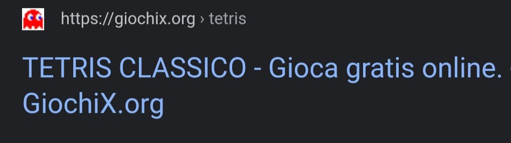 fatevi anche voi qualche partitina a tetris