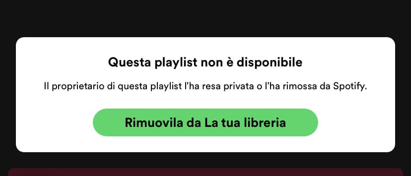 che tristezza  (viva i blend di spotify)??