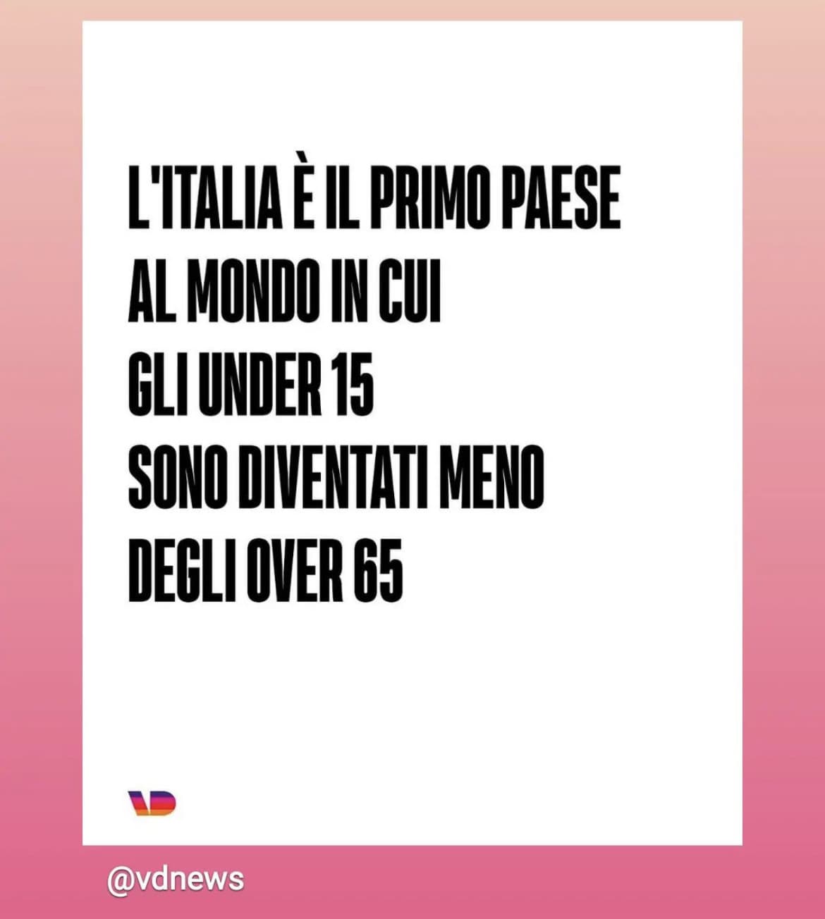 Motivo in più per abbandonare l’Italia … Ormai è un paese condannato 