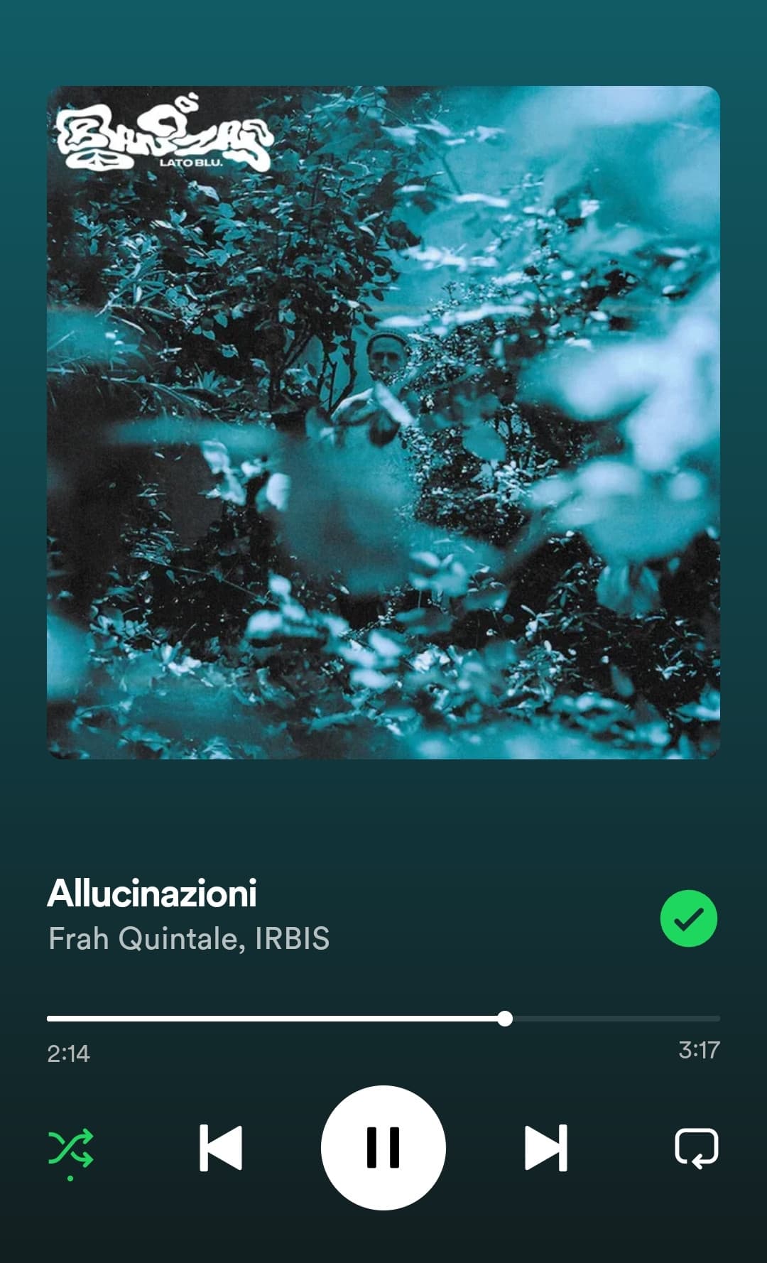 Frah Quintale è sicuramente un artista che dovrei approfondire e ascoltare di più, ci sono molte canzoni come questa che sono STUPENDE 🙏🏻🙏🏻🙏🏻