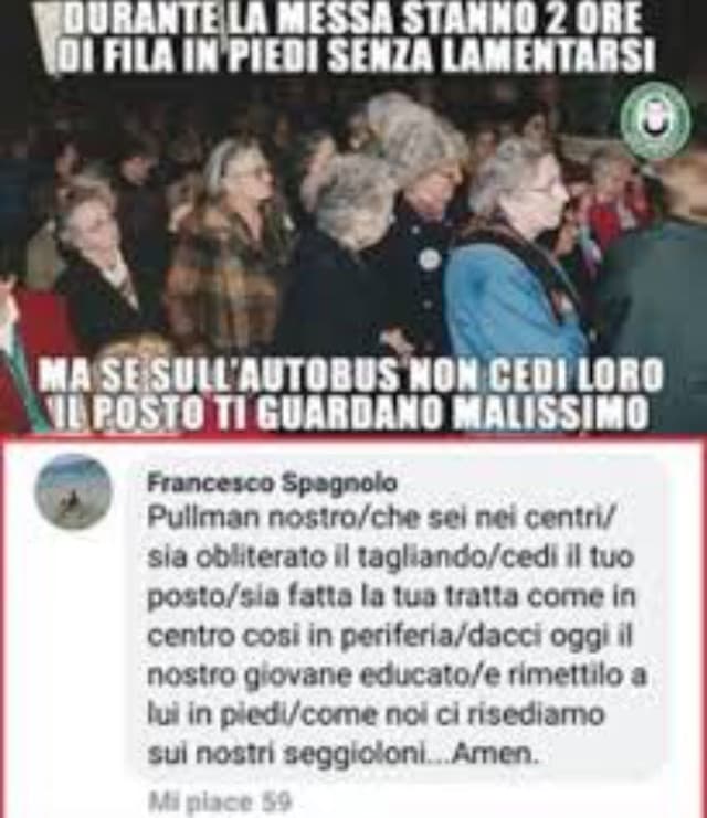 So che non sono molto a fuoco, non posso farci niente