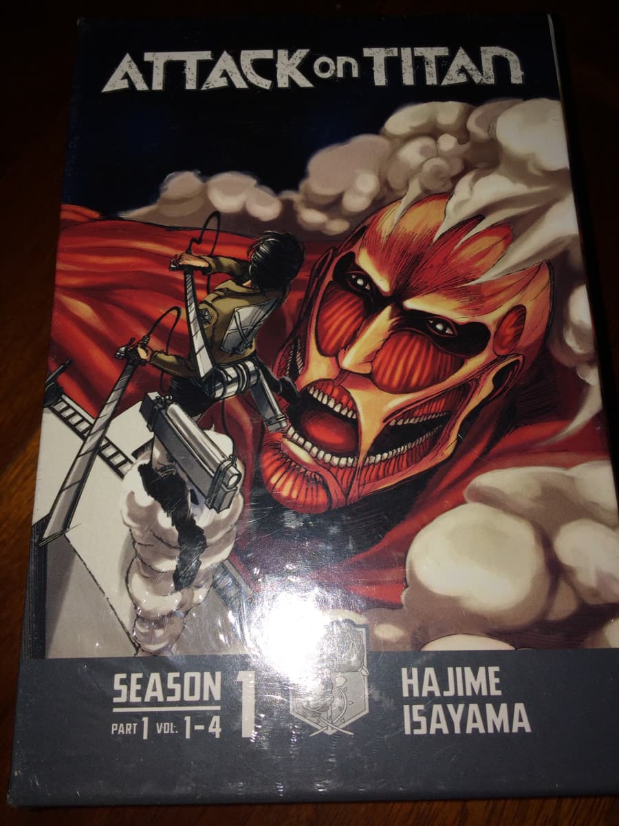 mi è arrivato il mangaaaaaaaa tutta la prima stagione siiih