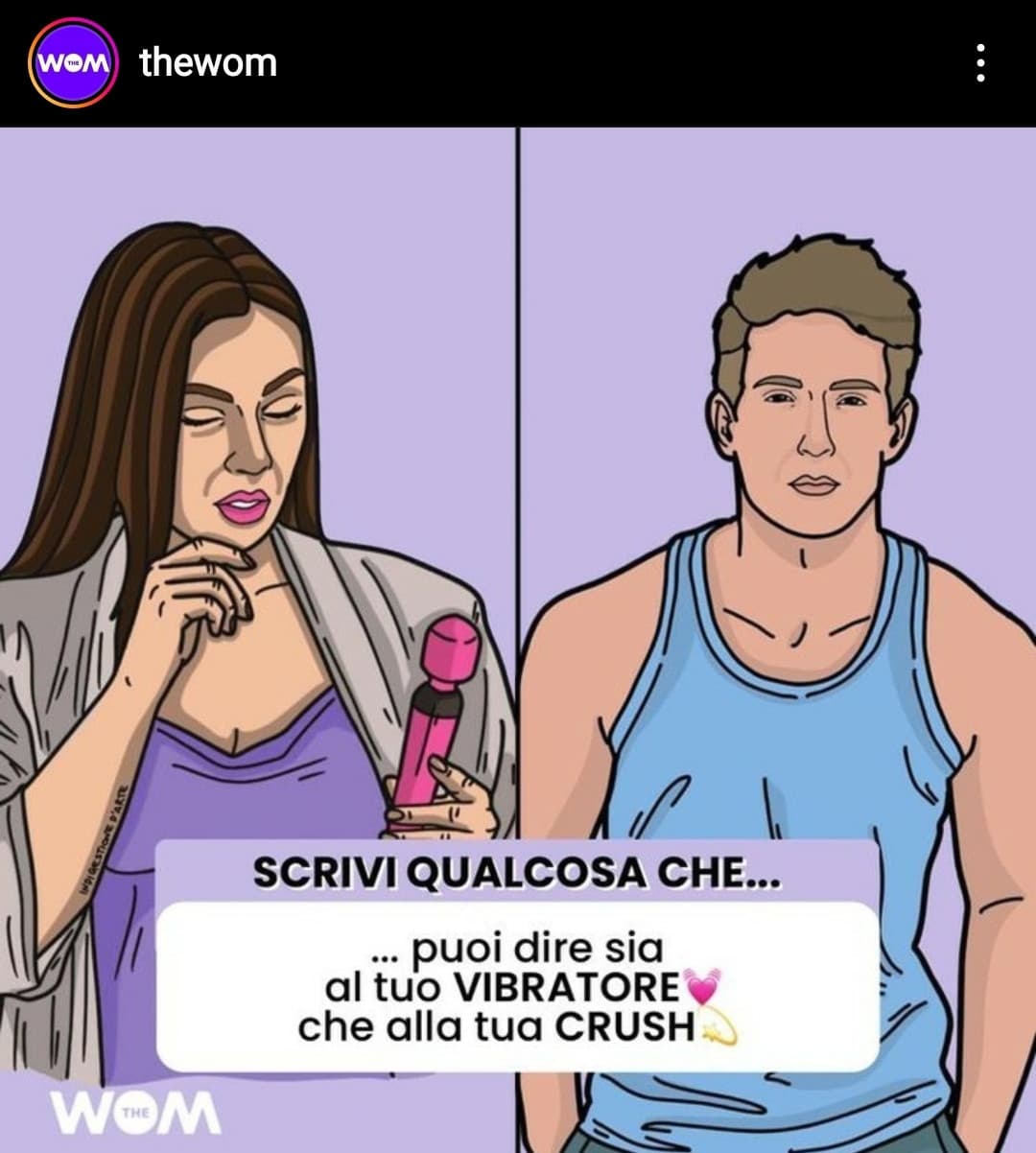 Voglio sapere cosa vi viene in mente