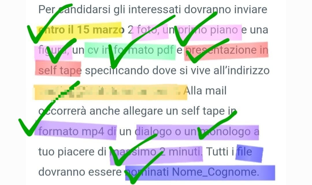 Mi manca solo il coraggio di fare la mail, heeelp