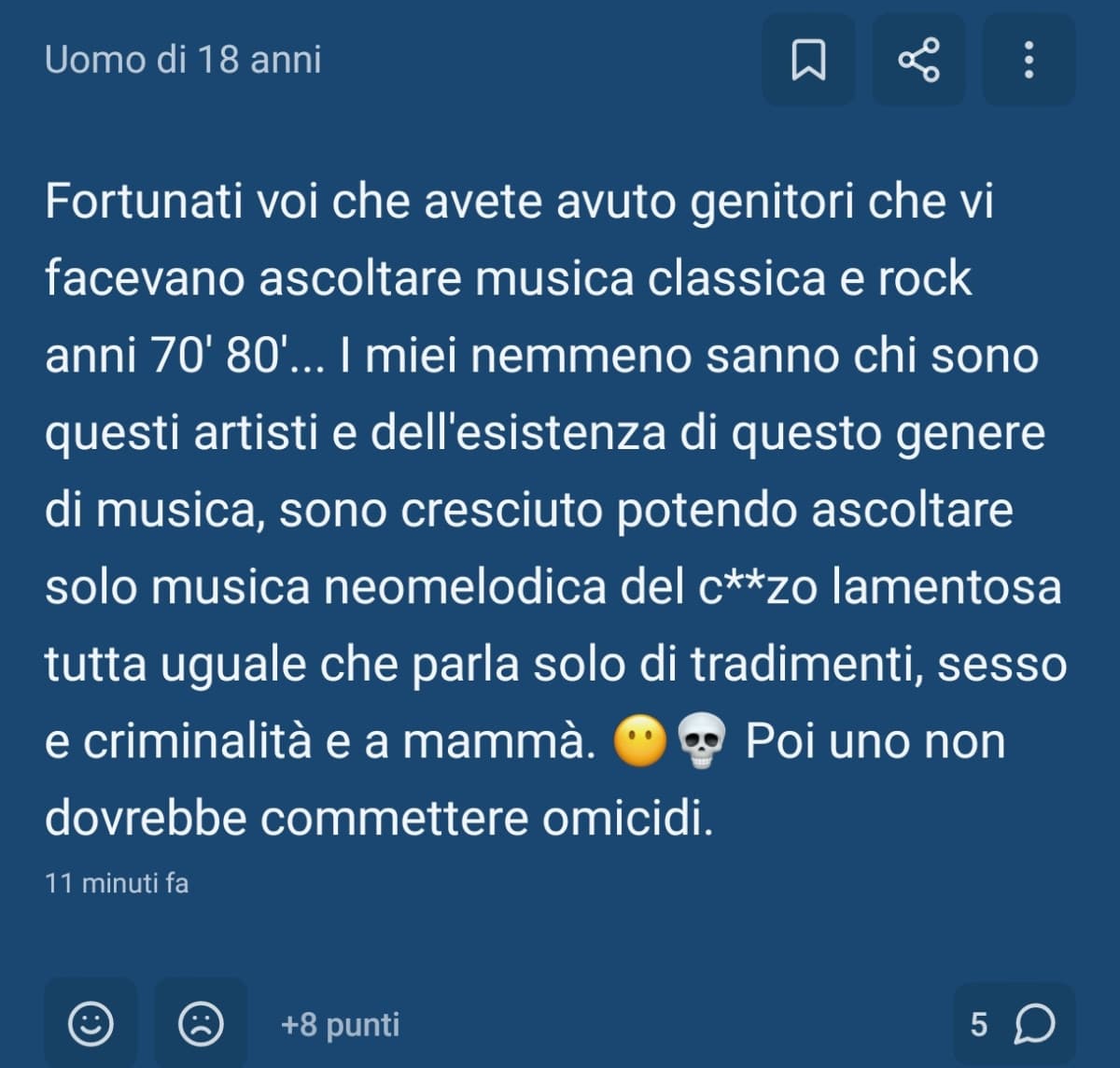 Almeno è musica