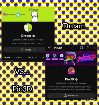 👽 Pio3D vs Dream 👽