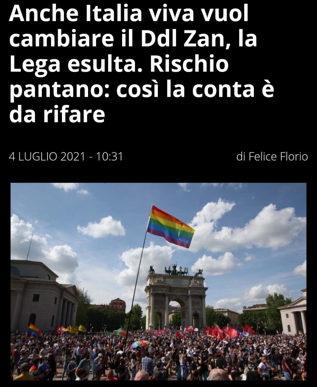 Oggi c'era il Pride a Napoli, qualcuno ci è stato? Io forse ci vado la prossima settimana 