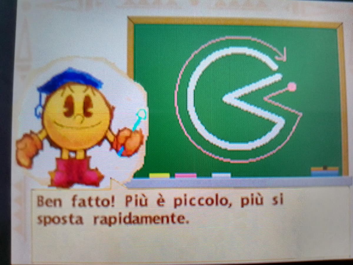 Troppo bello Pacman che fa i doppi sensi.