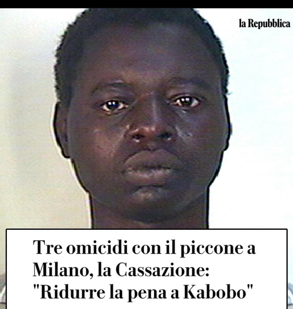 Non so voi ma io a kabobo glie la picconerei quella faccia da cazzo