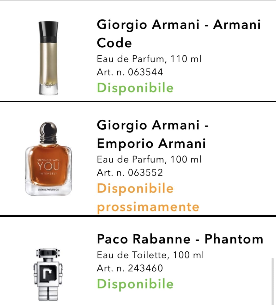 Stavo pensando di comprarmi un profumo. Sono indecisa tra questi tre, secondo voi qual è meglio? 