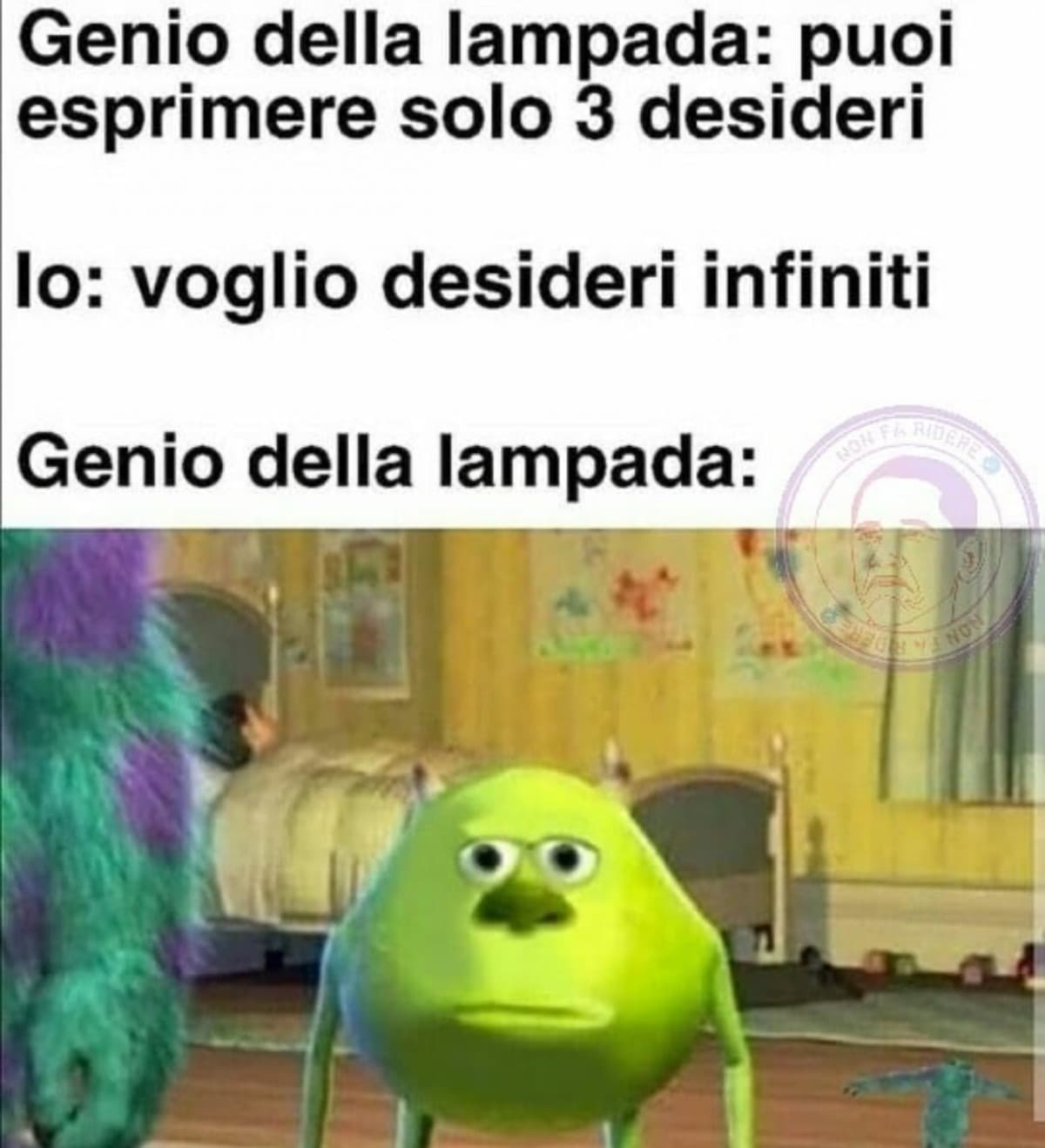 Genio: Eh ma sei st**nzo... 