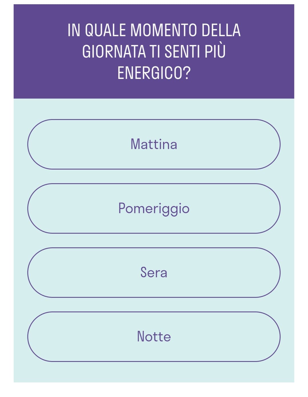dove è l'opzione "nessuno"?