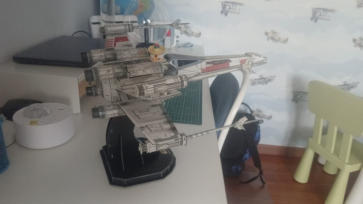 Vi piace il mio X-wing? l'ho montato io 