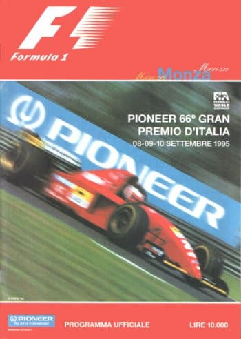 1995: Pioneer 66º Gran Premio d'Italia - Grappa, delusioni e adii