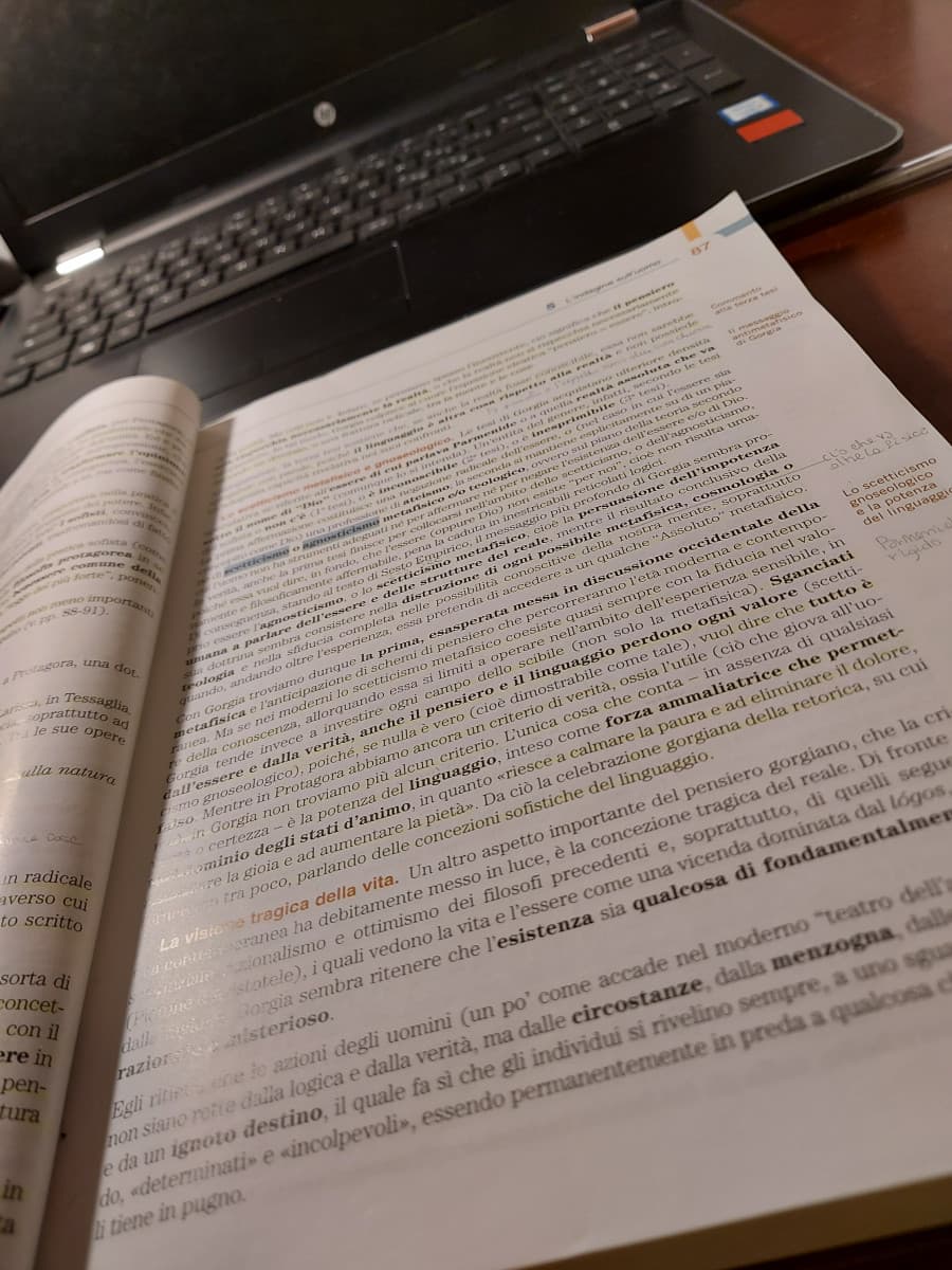 Non ho mai avuto problemi a studiare filo, ma seriamente sta volta non ci sto capendo una cippa