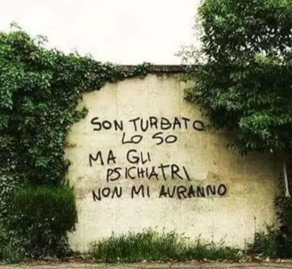 Ma solo a me piacciono le scritte sui muri? Insomma