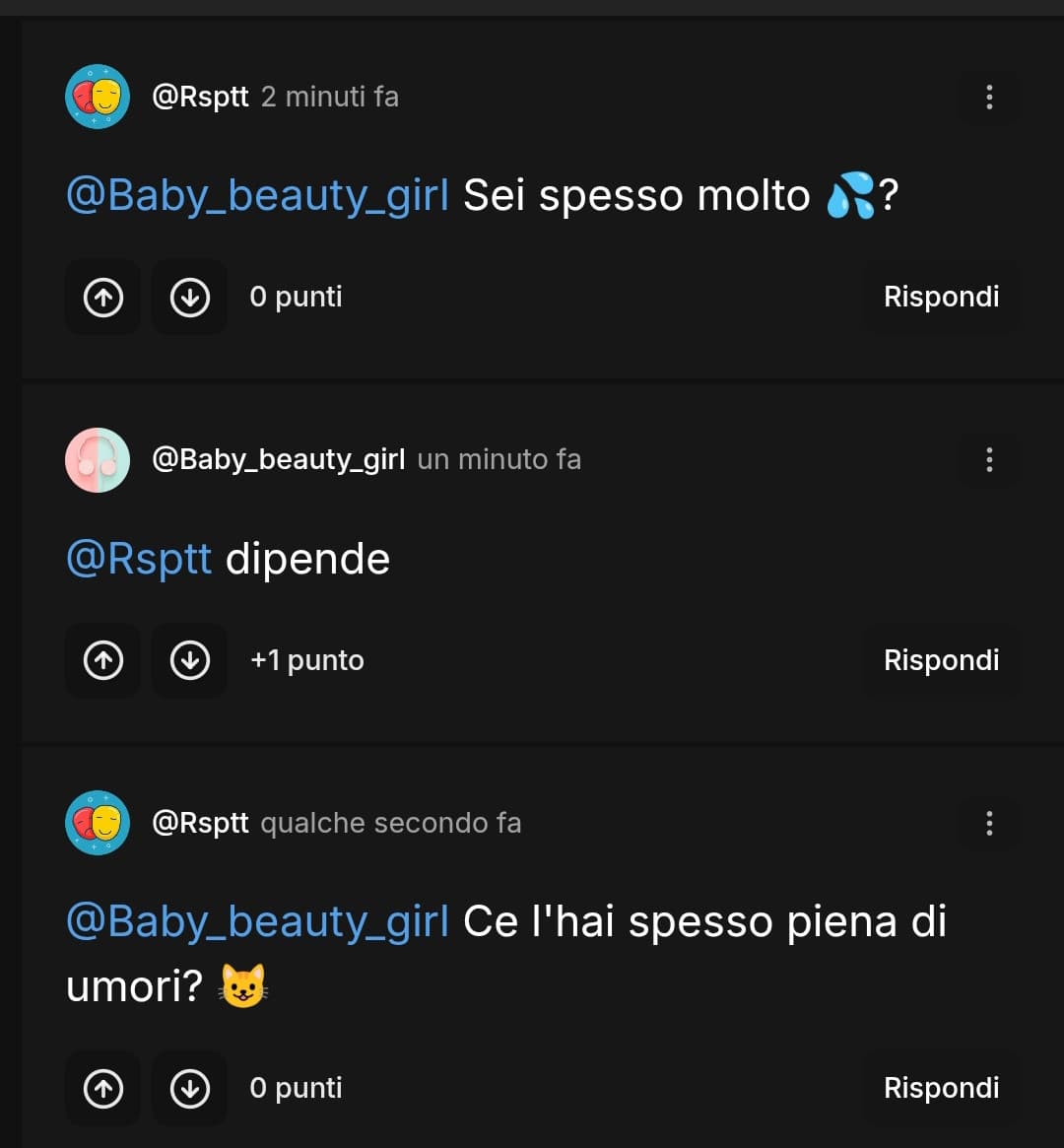 A volte siete davvero disgustosi raga