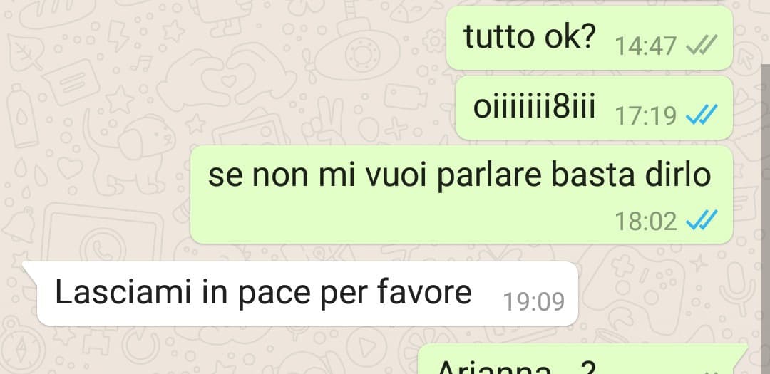 qualcuno mi dice cosa dovrei fare per farmi cagare