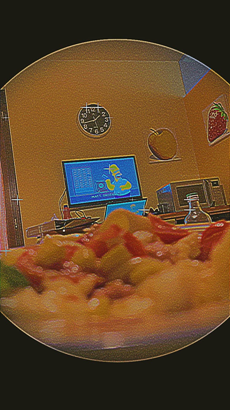 Che bello mangiare con i simpson 