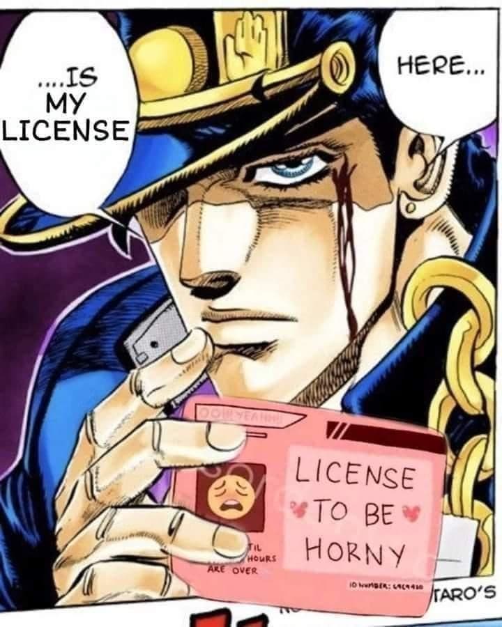 Oh insegreto mi ha eliminato il poliziotto sexy, guardate che io ho una horny license 凸( ` ロ ´ )凸