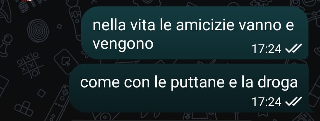 sinceramente preferisco droga e puttane 