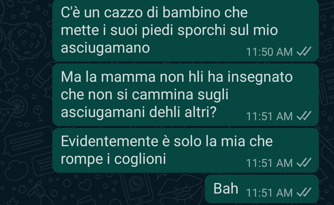 E poi non ditemi che non mi devo incazzare