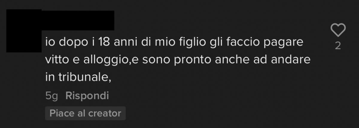 La gente è propio fuori 