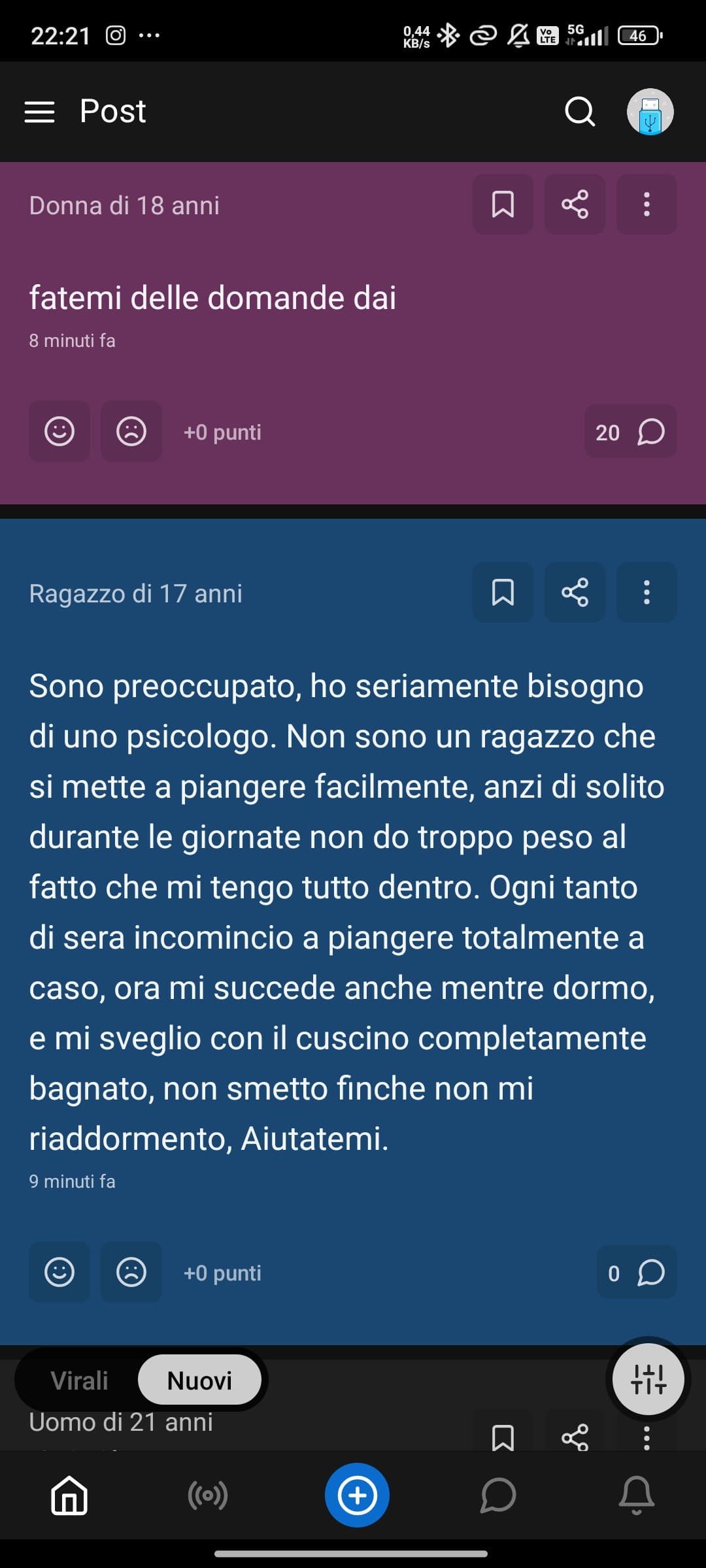 Mi dispiace il mondo è una merda