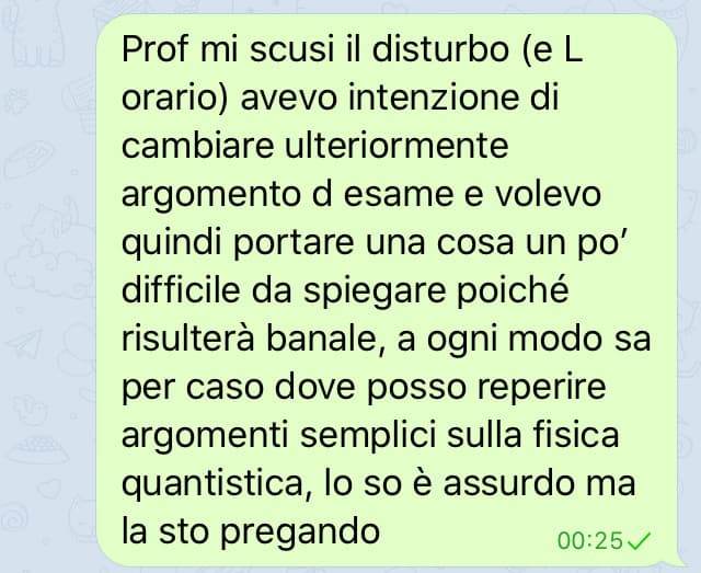 Ecco cosa chiedo ai professori 