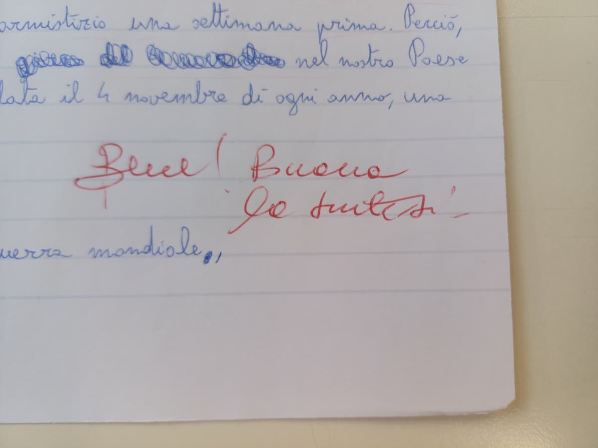 almeno qualcuno tra i miei professori apprezza le mie capacità