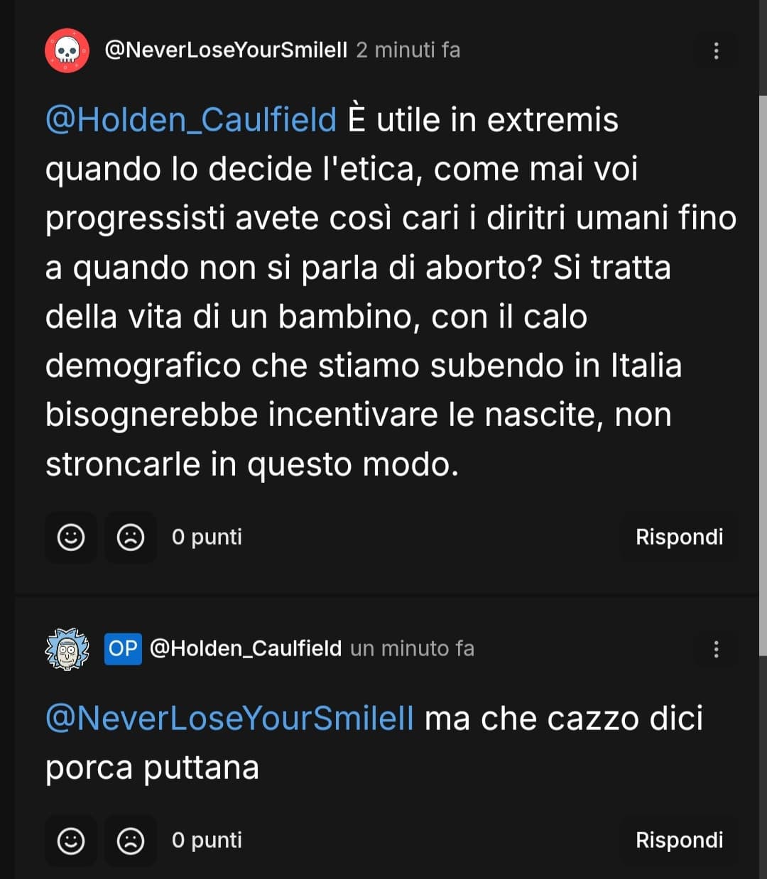 Questo è un ottimo esempio dell'antiscelta medio