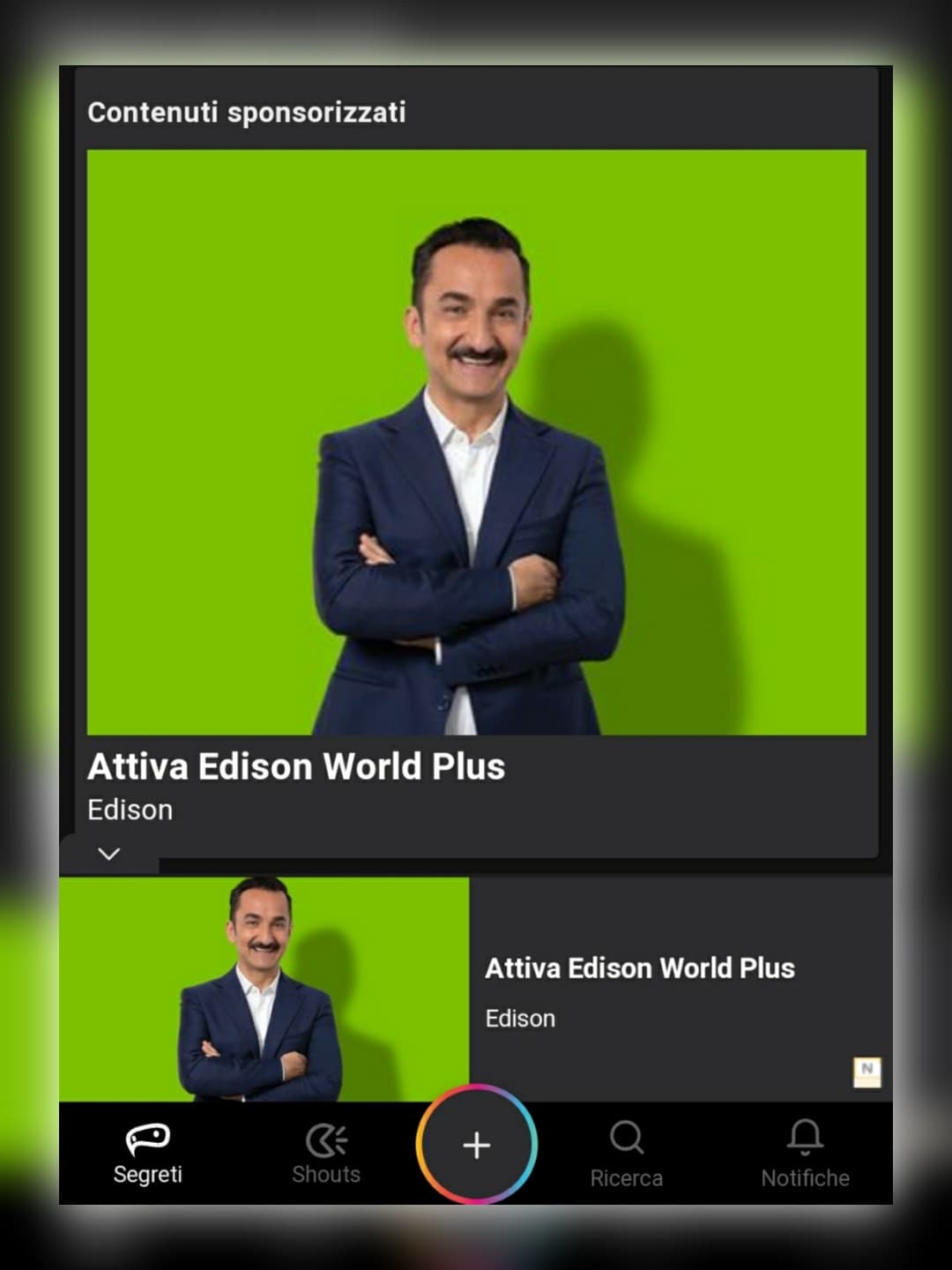 Ho un'improvvisa voglia di attivare Edison World Plus. E tu?